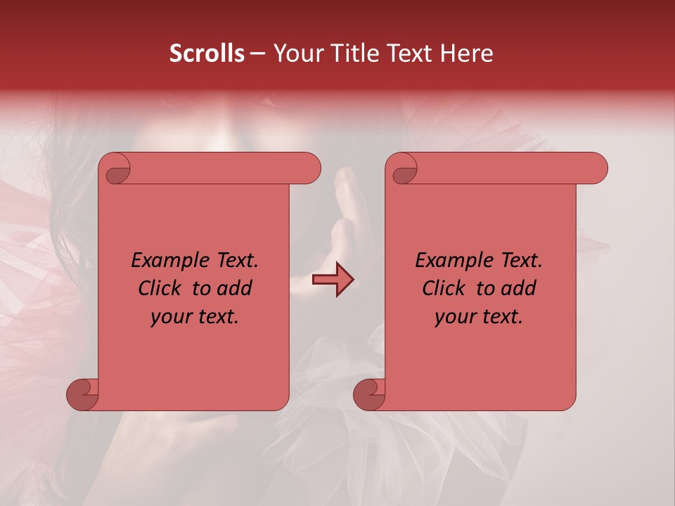Pretty Background Beauty PowerPoint Template