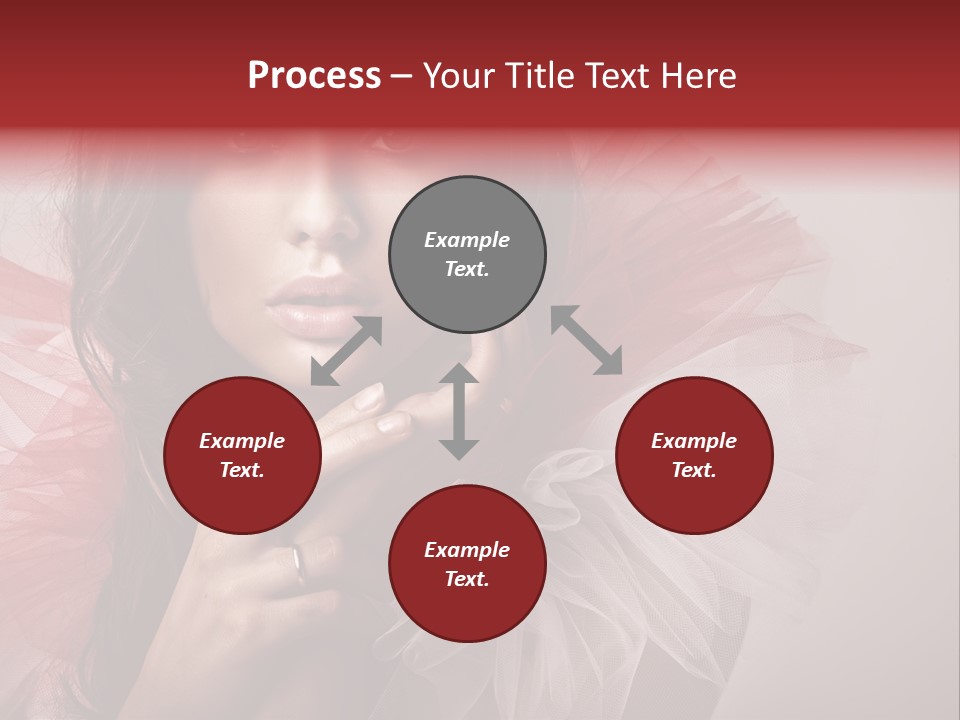 Pretty Background Beauty PowerPoint Template