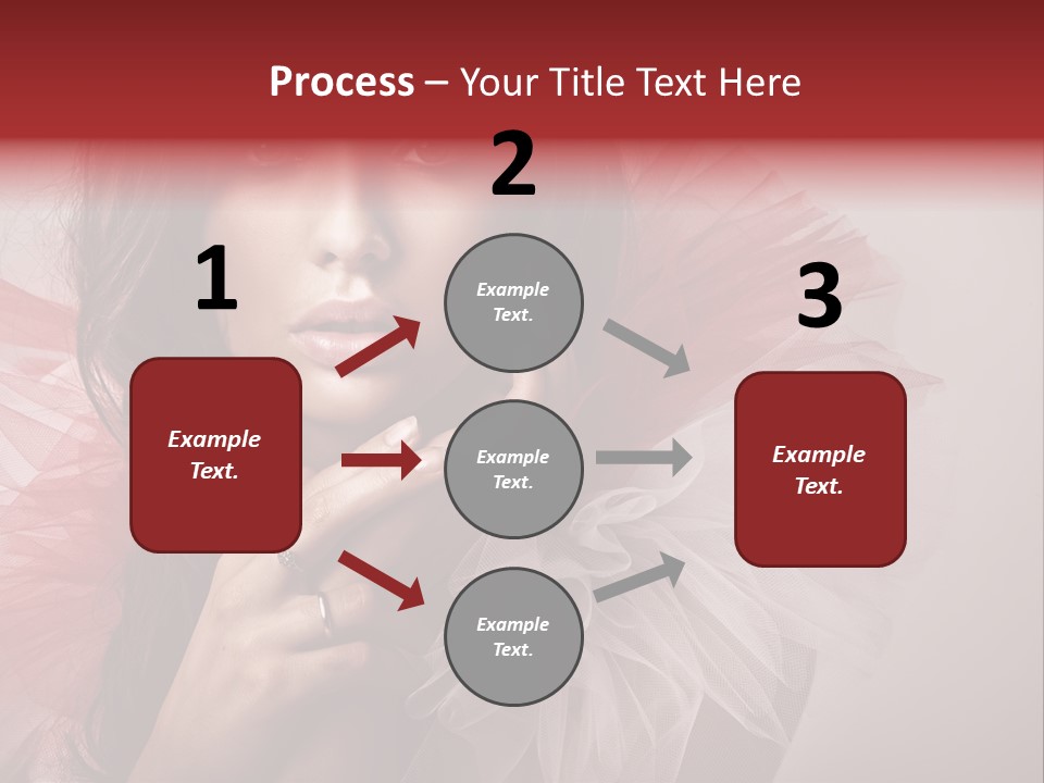 Pretty Background Beauty PowerPoint Template