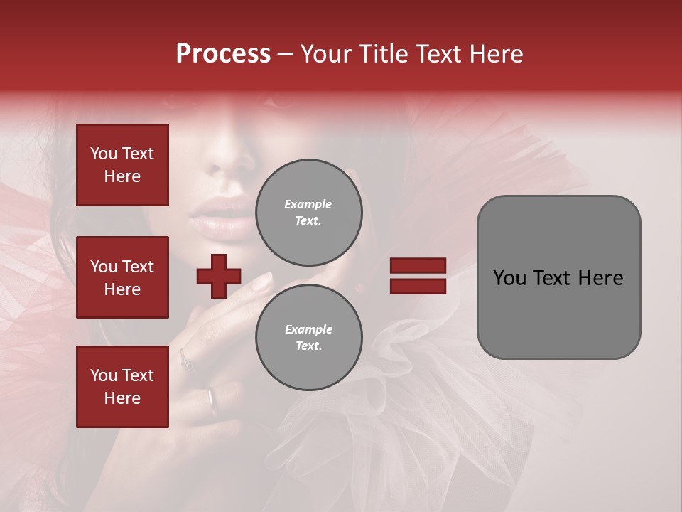 Pretty Background Beauty PowerPoint Template
