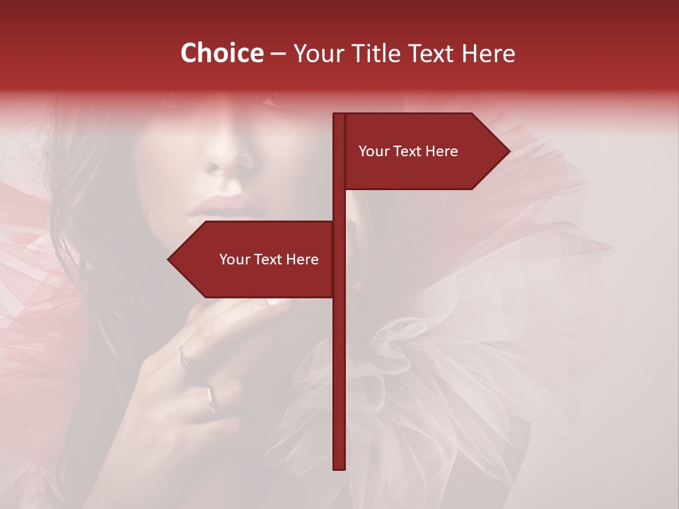 Pretty Background Beauty PowerPoint Template