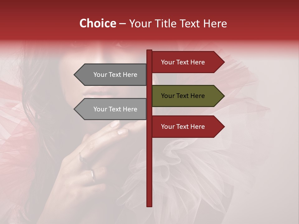 Pretty Background Beauty PowerPoint Template