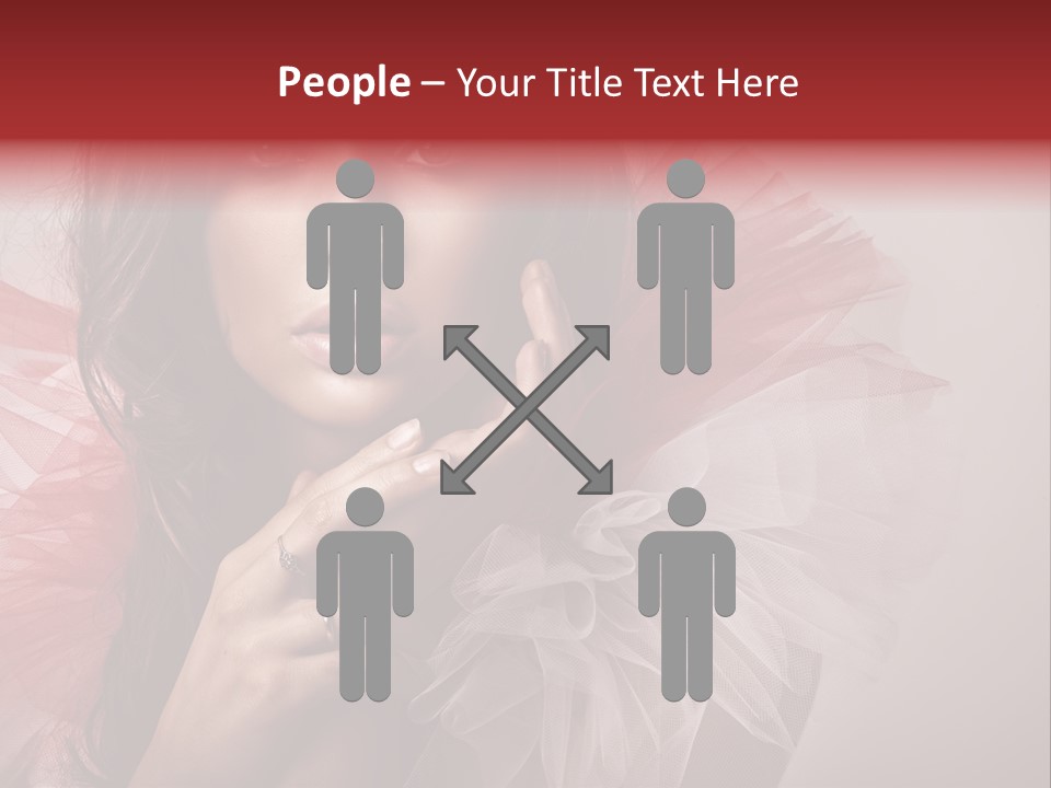 Pretty Background Beauty PowerPoint Template