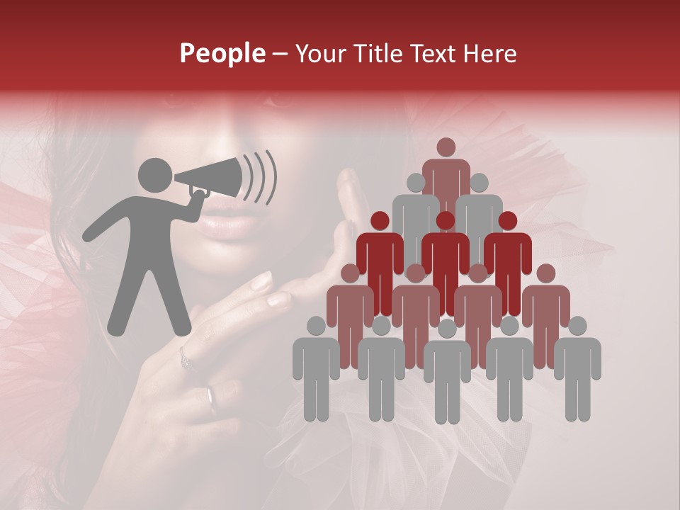 Pretty Background Beauty PowerPoint Template