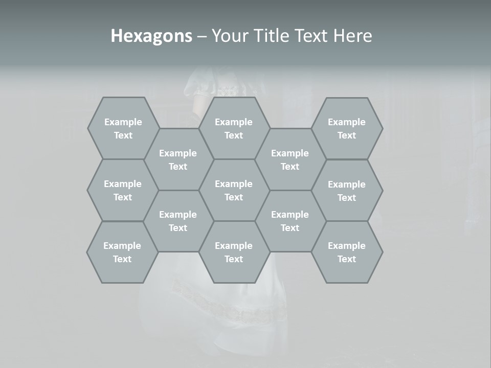 Twilight Lady Nightlife PowerPoint Template