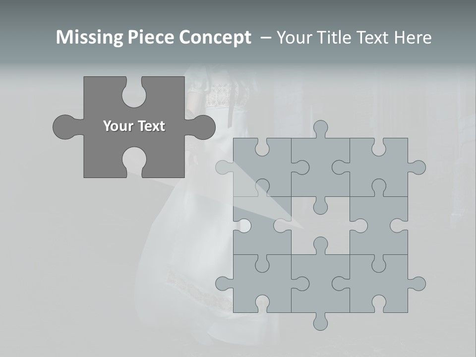 Twilight Lady Nightlife PowerPoint Template