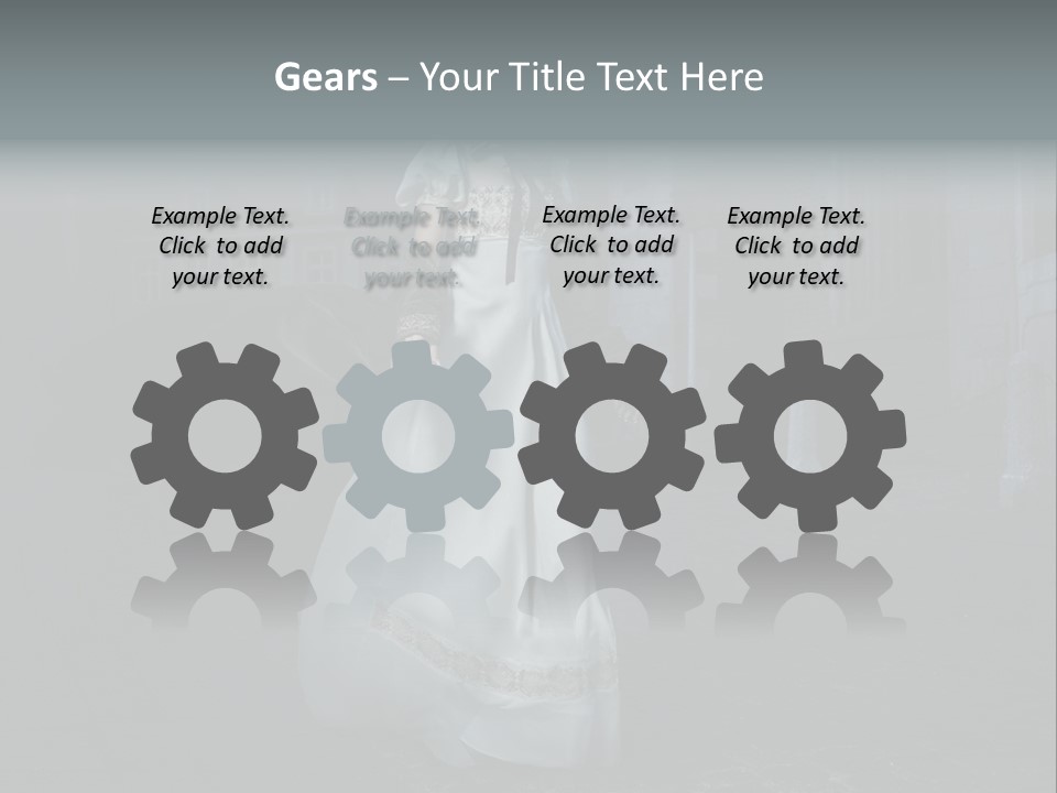 Twilight Lady Nightlife PowerPoint Template