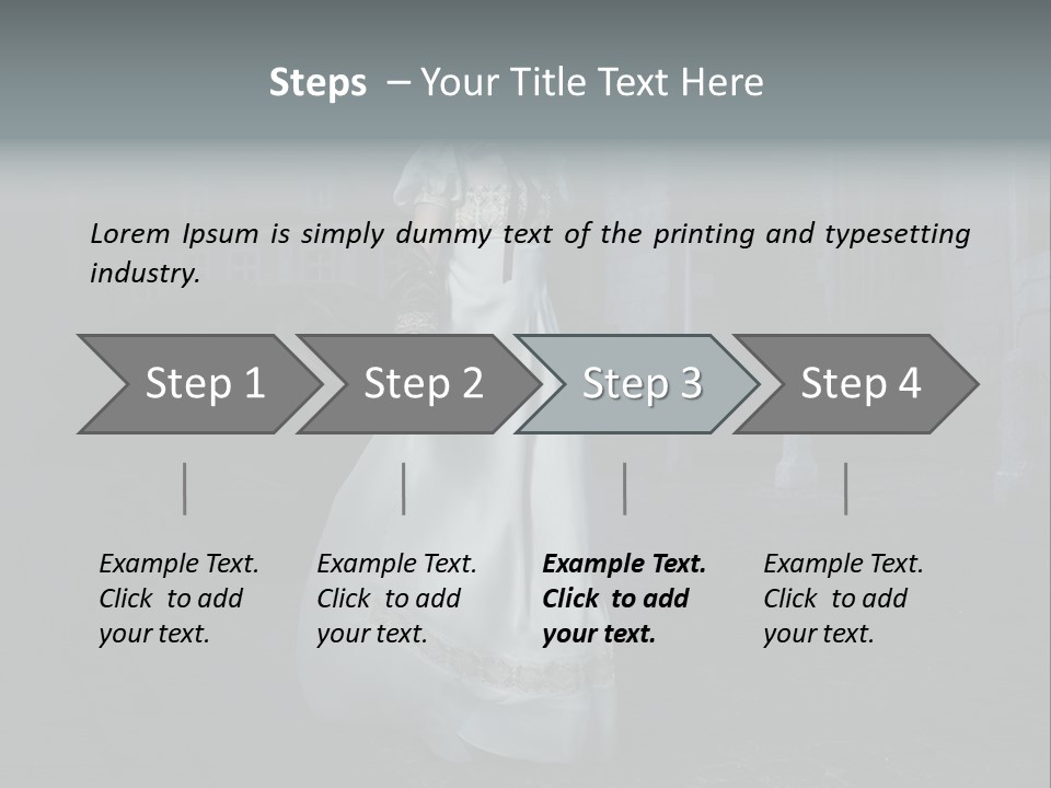Twilight Lady Nightlife PowerPoint Template