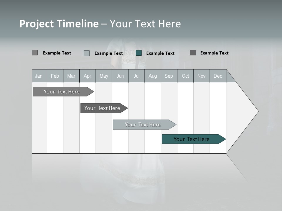 Twilight Lady Nightlife PowerPoint Template