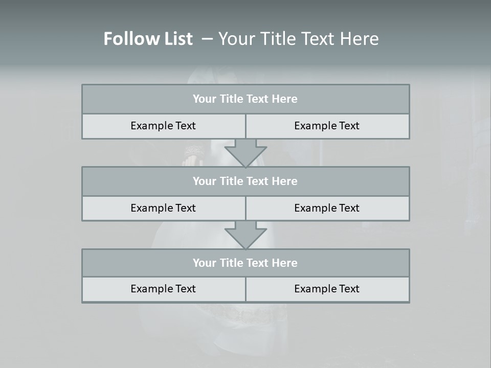 Twilight Lady Nightlife PowerPoint Template