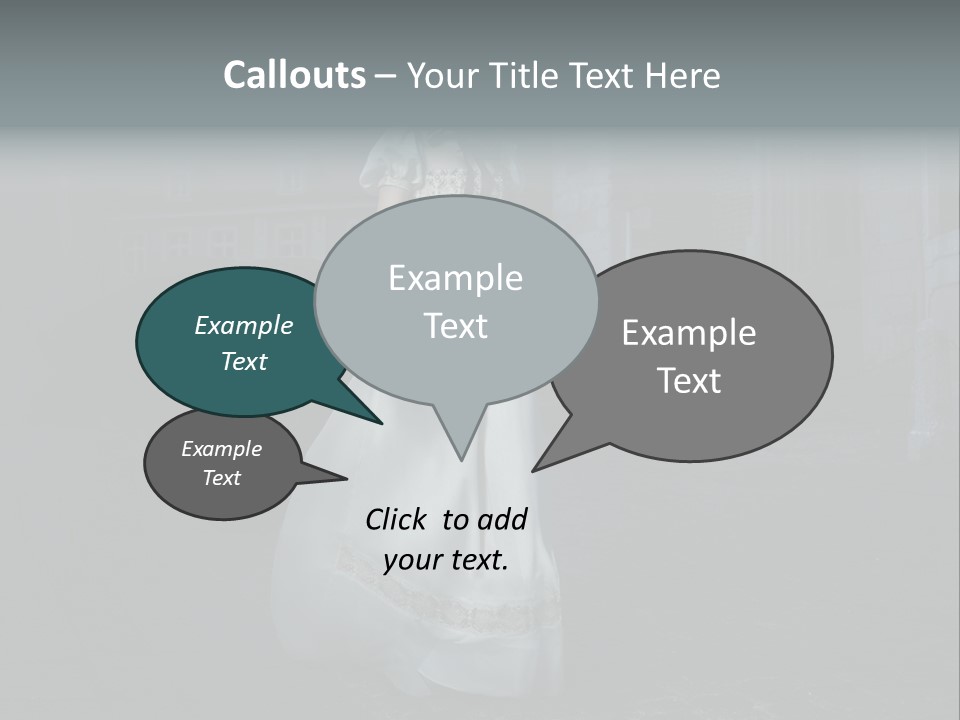 Twilight Lady Nightlife PowerPoint Template