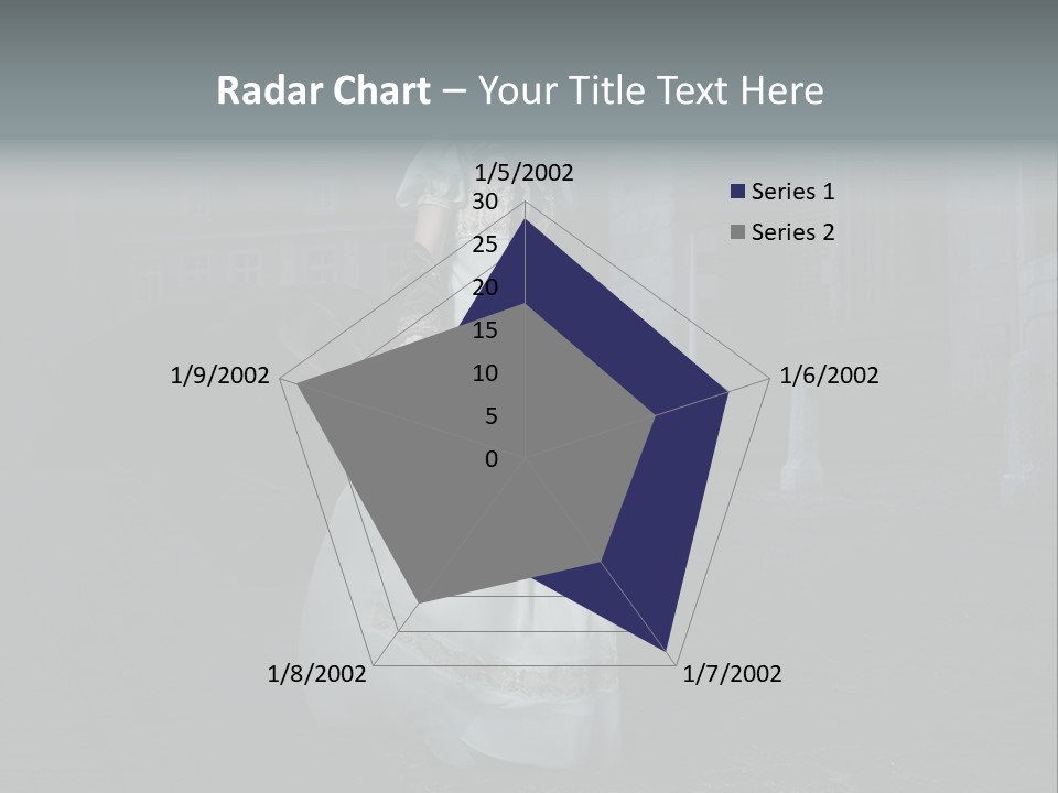 Twilight Lady Nightlife PowerPoint Template