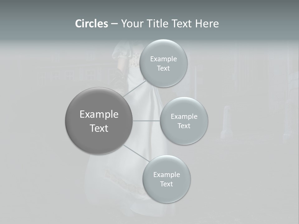 Twilight Lady Nightlife PowerPoint Template