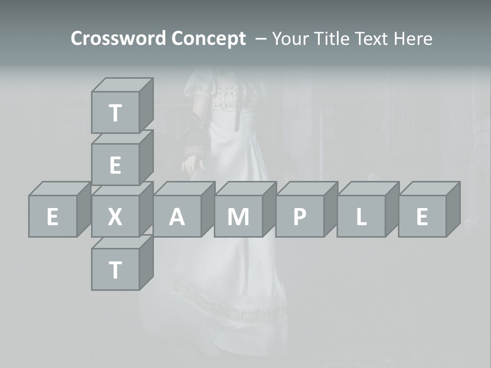 Twilight Lady Nightlife PowerPoint Template