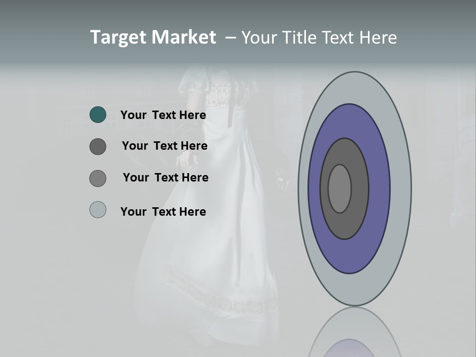 Twilight Lady Nightlife PowerPoint Template