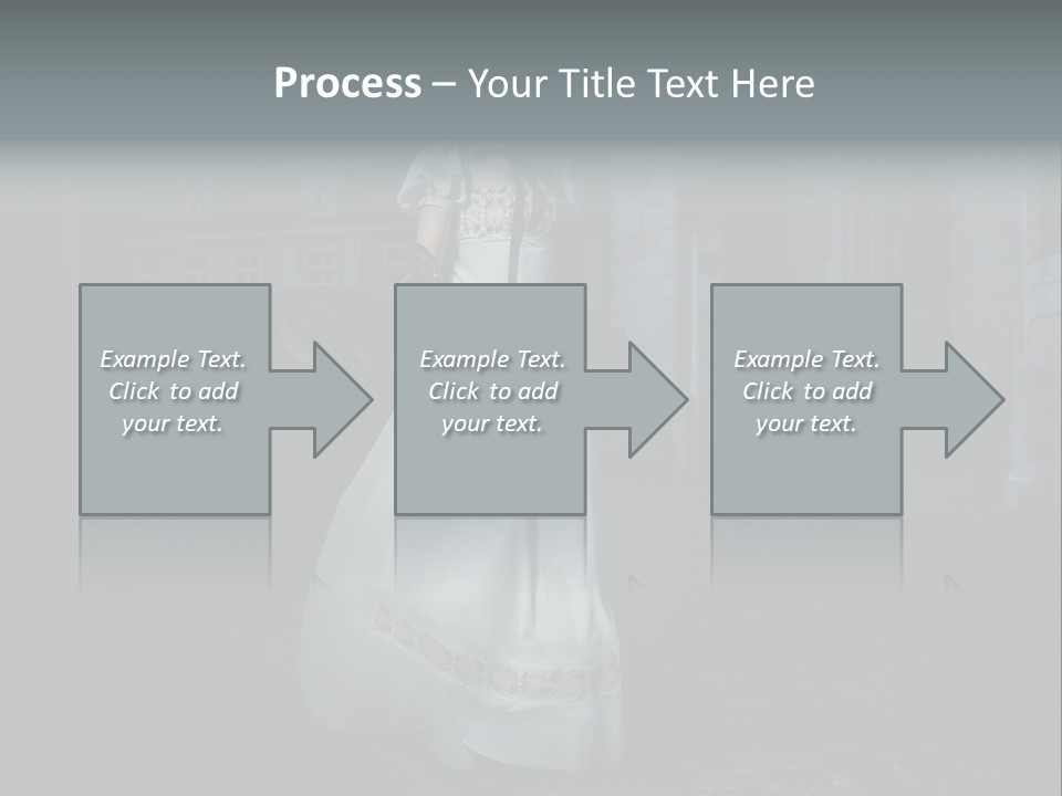 Twilight Lady Nightlife PowerPoint Template