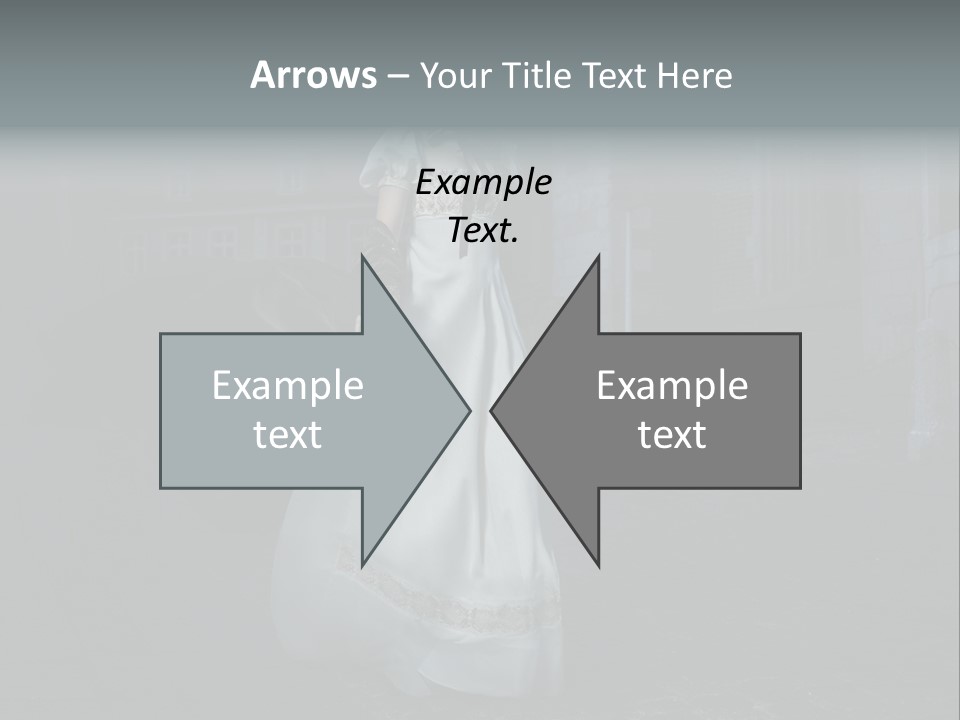 Twilight Lady Nightlife PowerPoint Template