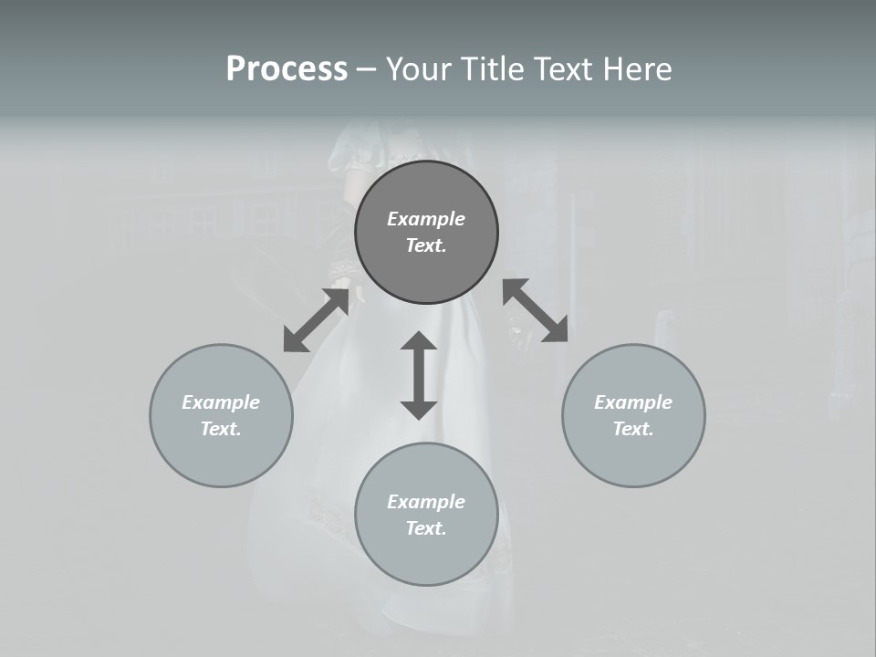 Twilight Lady Nightlife PowerPoint Template