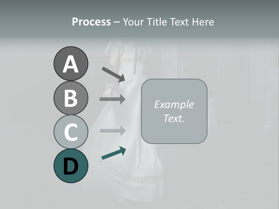 Twilight Lady Nightlife PowerPoint Template