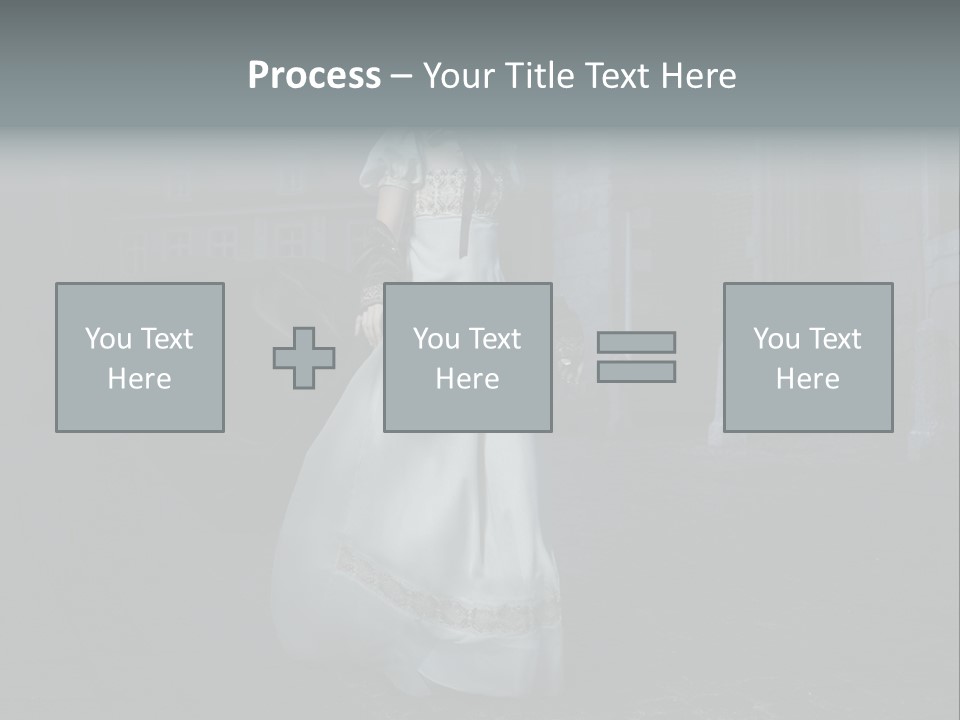 Twilight Lady Nightlife PowerPoint Template