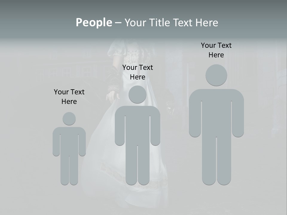 Twilight Lady Nightlife PowerPoint Template