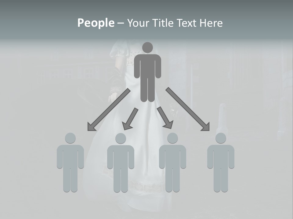 Twilight Lady Nightlife PowerPoint Template