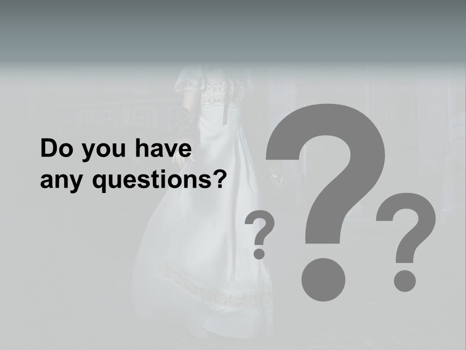 Twilight Lady Nightlife PowerPoint Template