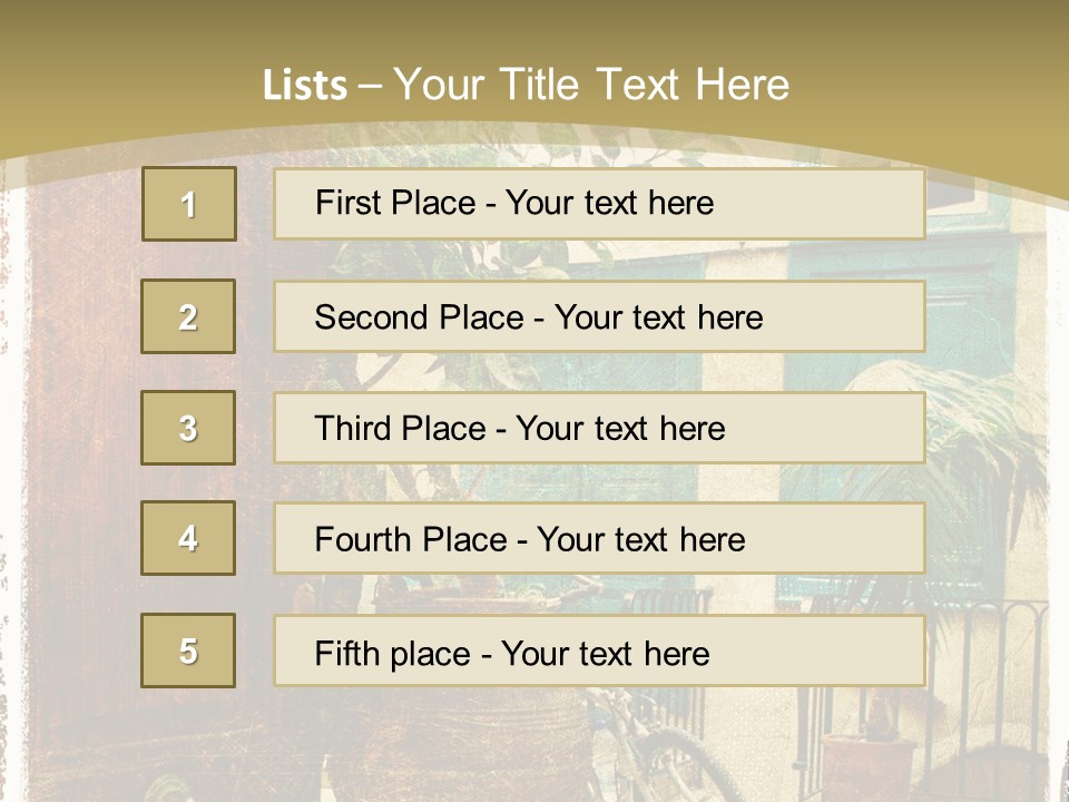 Artistic Grunge Ancient PowerPoint Template
