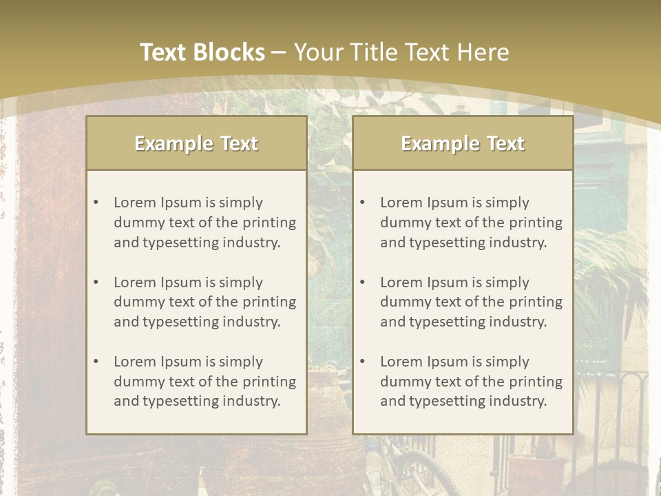 Artistic Grunge Ancient PowerPoint Template