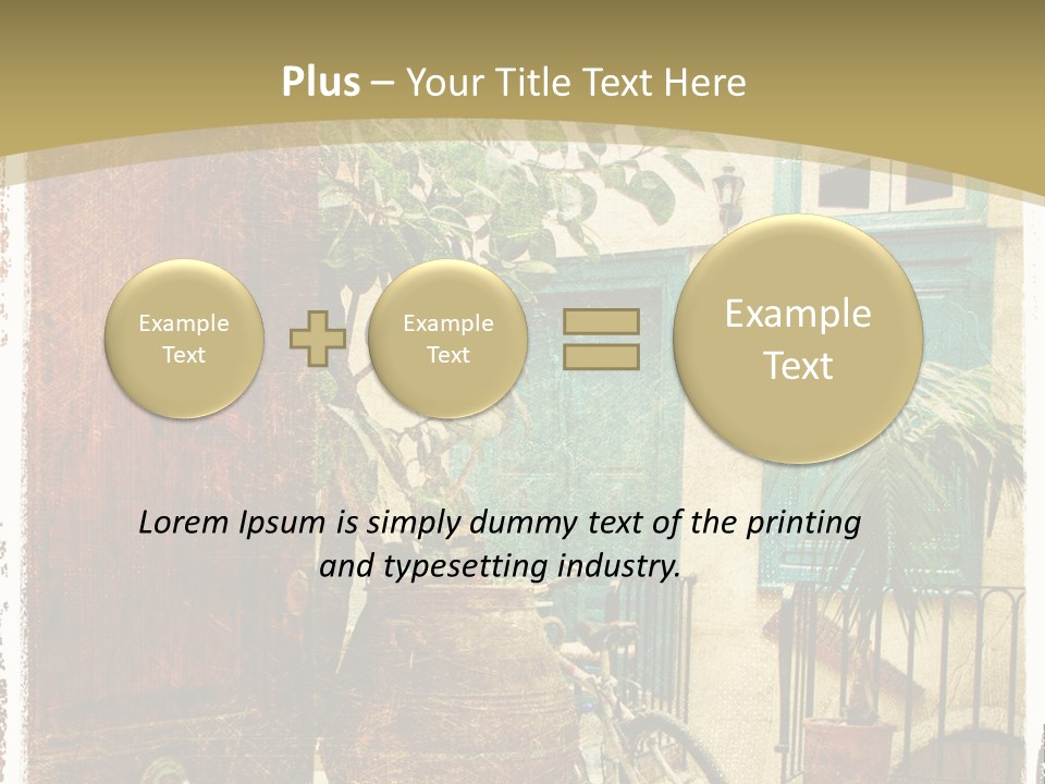 Artistic Grunge Ancient PowerPoint Template