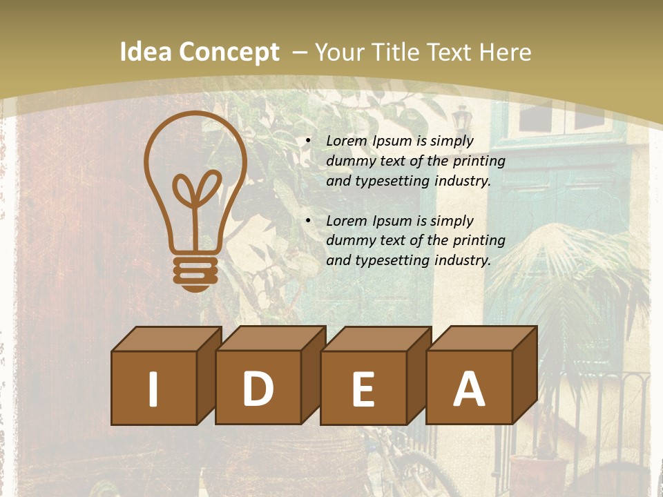 Artistic Grunge Ancient PowerPoint Template