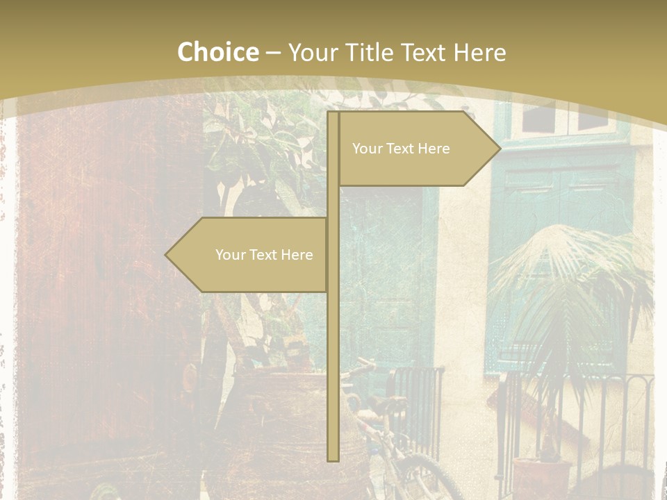 Artistic Grunge Ancient PowerPoint Template