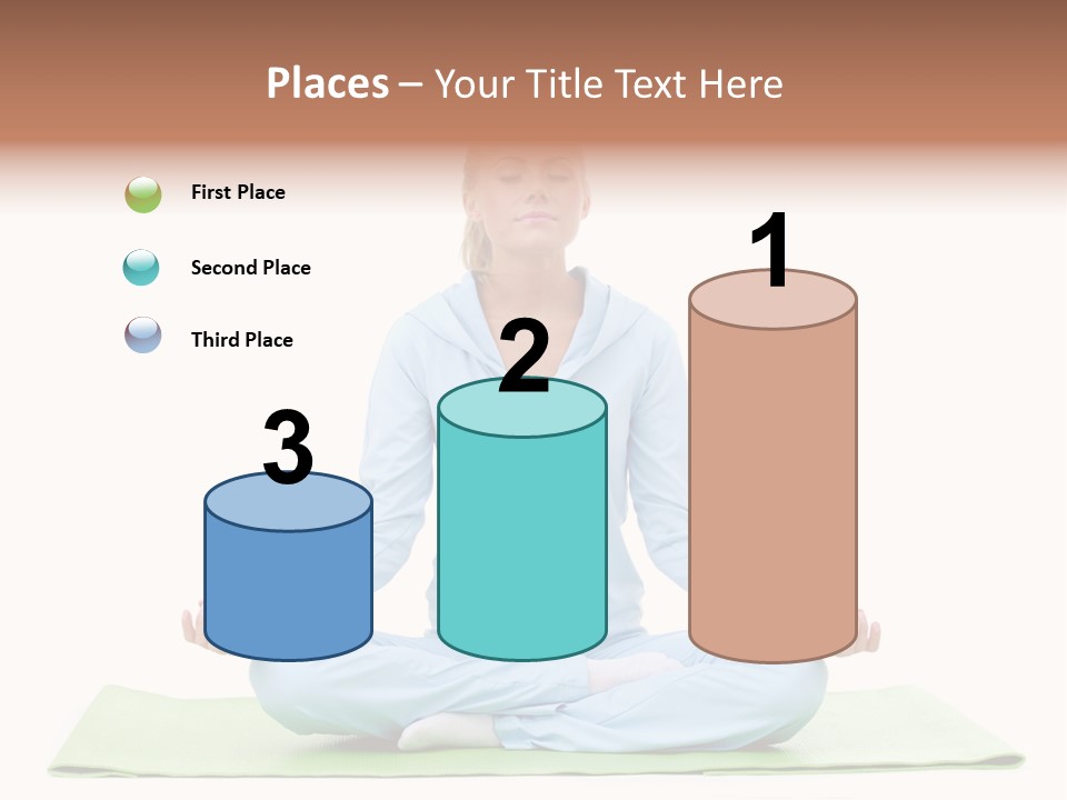 Relax Posing Leisure PowerPoint Template