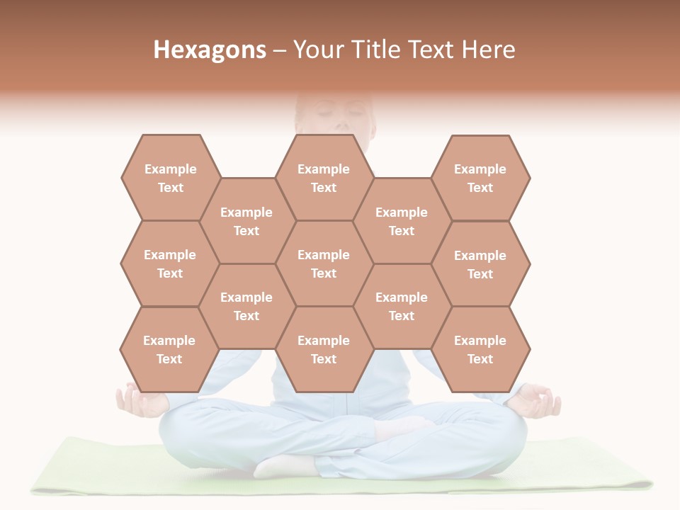 Relax Posing Leisure PowerPoint Template