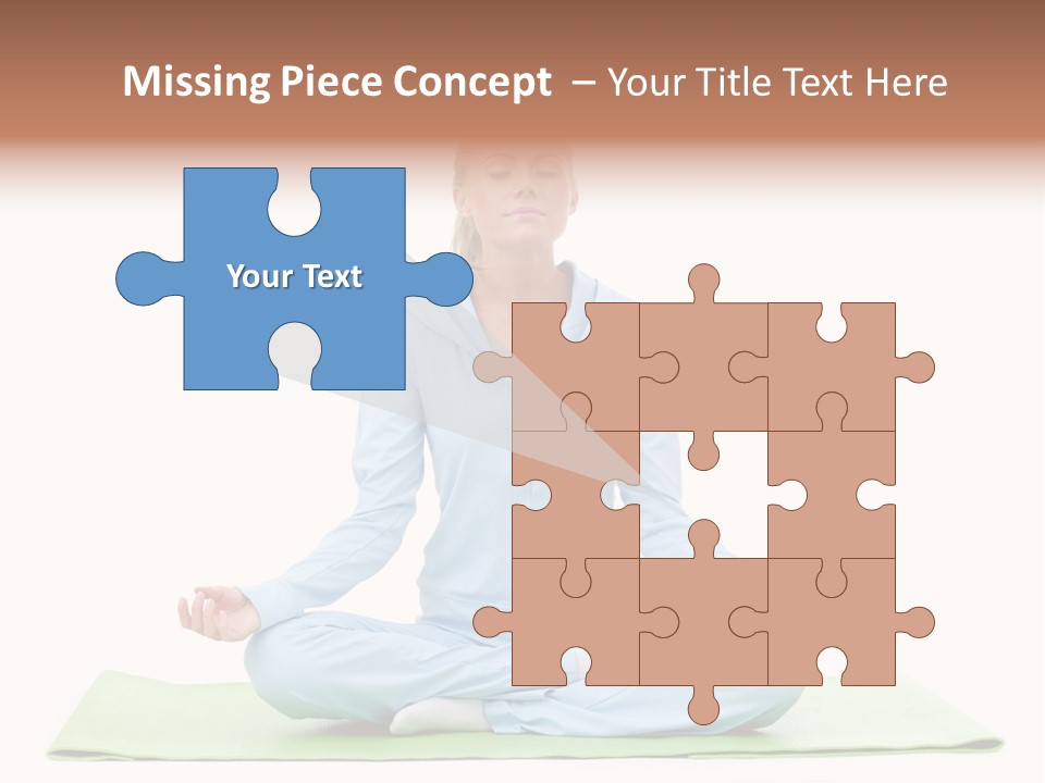 Relax Posing Leisure PowerPoint Template