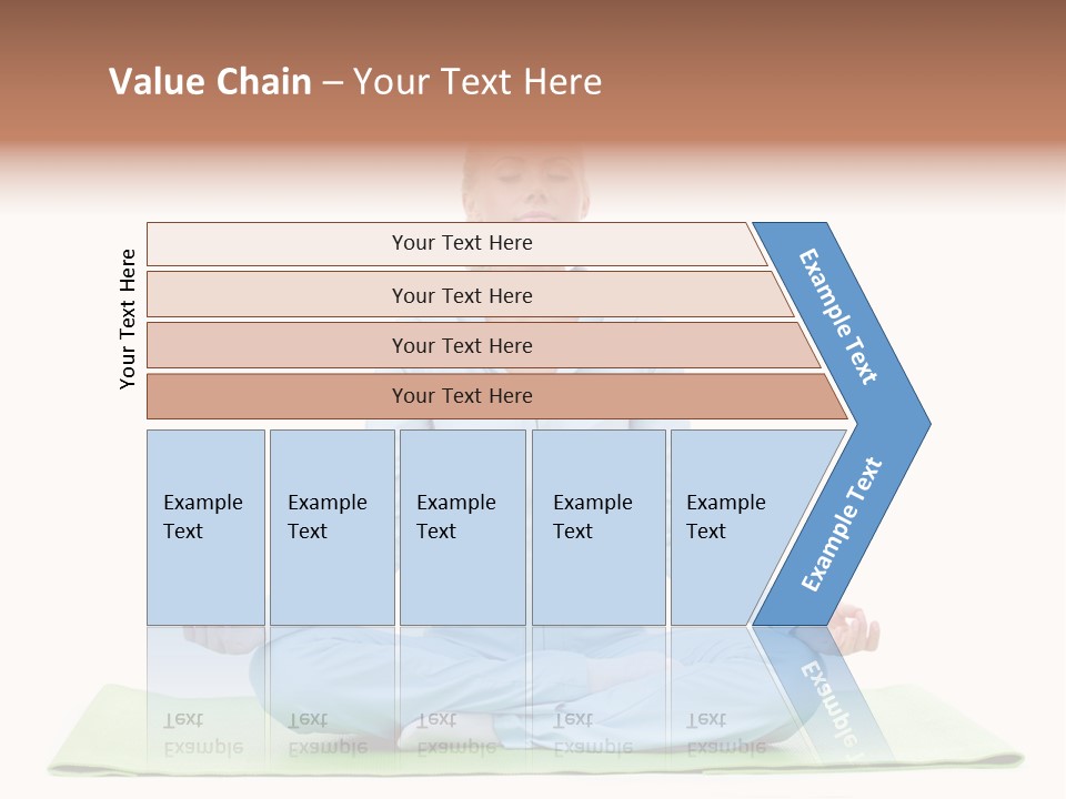 Relax Posing Leisure PowerPoint Template