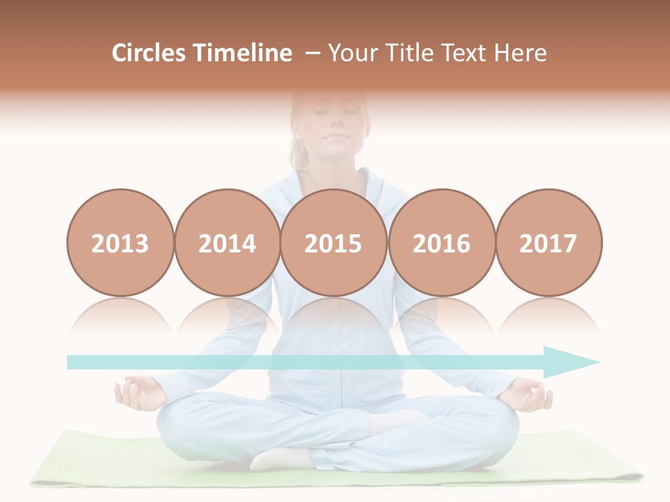 Relax Posing Leisure PowerPoint Template