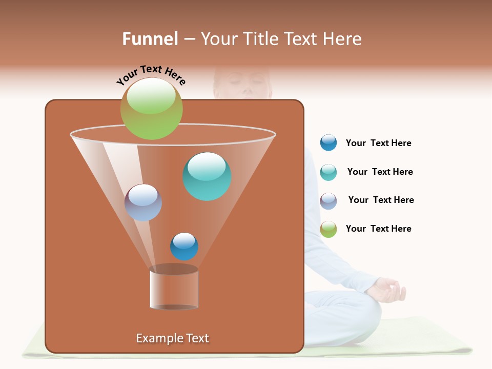 Relax Posing Leisure PowerPoint Template
