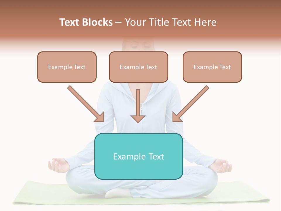 Relax Posing Leisure PowerPoint Template