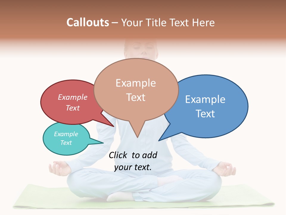 Relax Posing Leisure PowerPoint Template