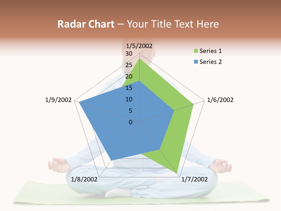 Relax Posing Leisure PowerPoint Template