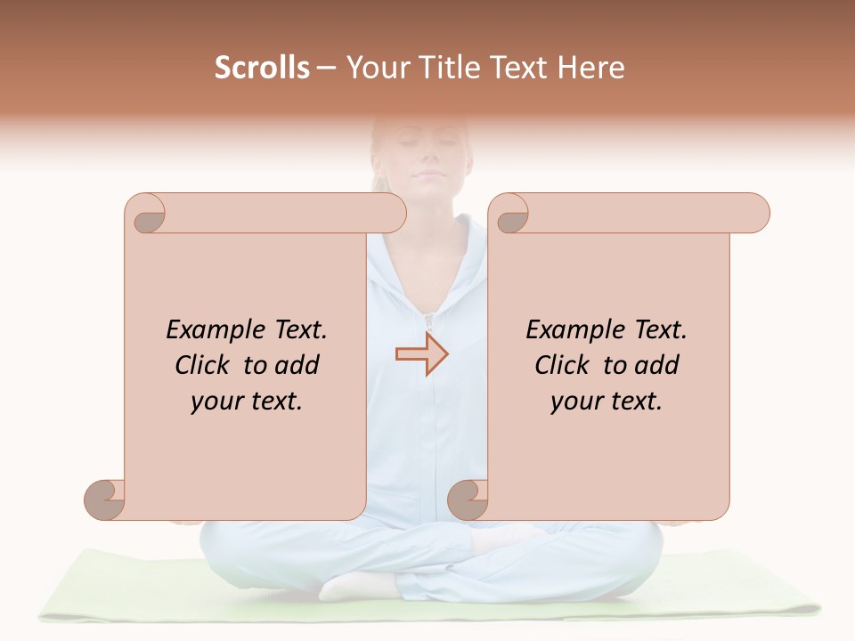 Relax Posing Leisure PowerPoint Template