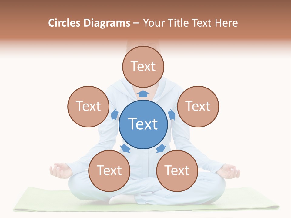 Relax Posing Leisure PowerPoint Template