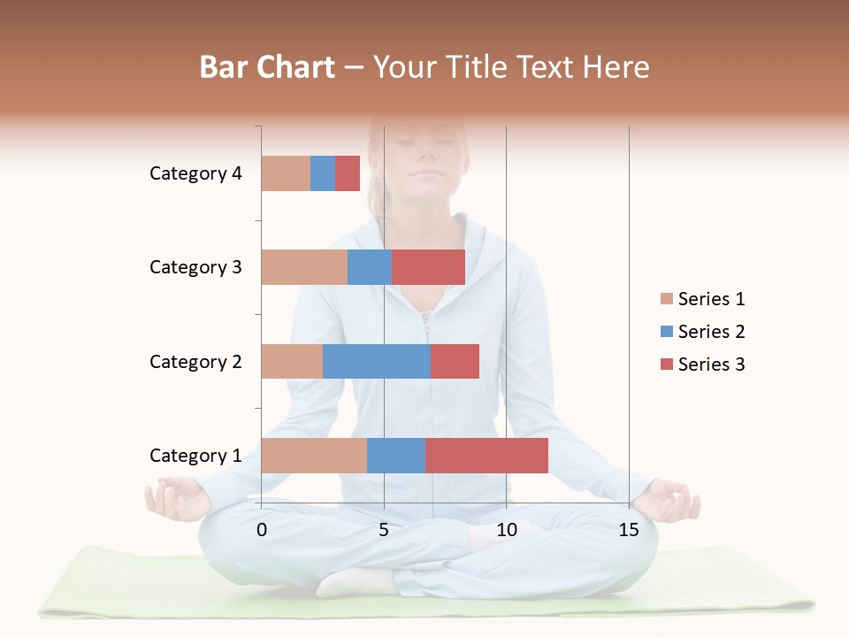Relax Posing Leisure PowerPoint Template