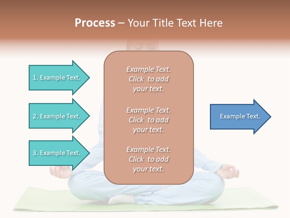 Relax Posing Leisure PowerPoint Template