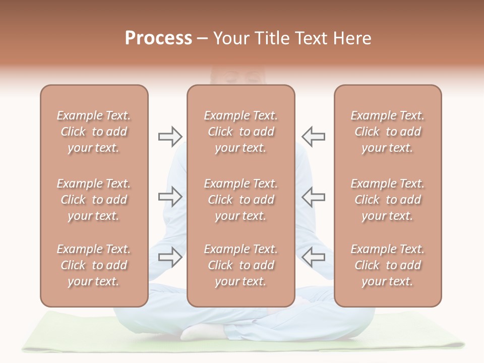 Relax Posing Leisure PowerPoint Template
