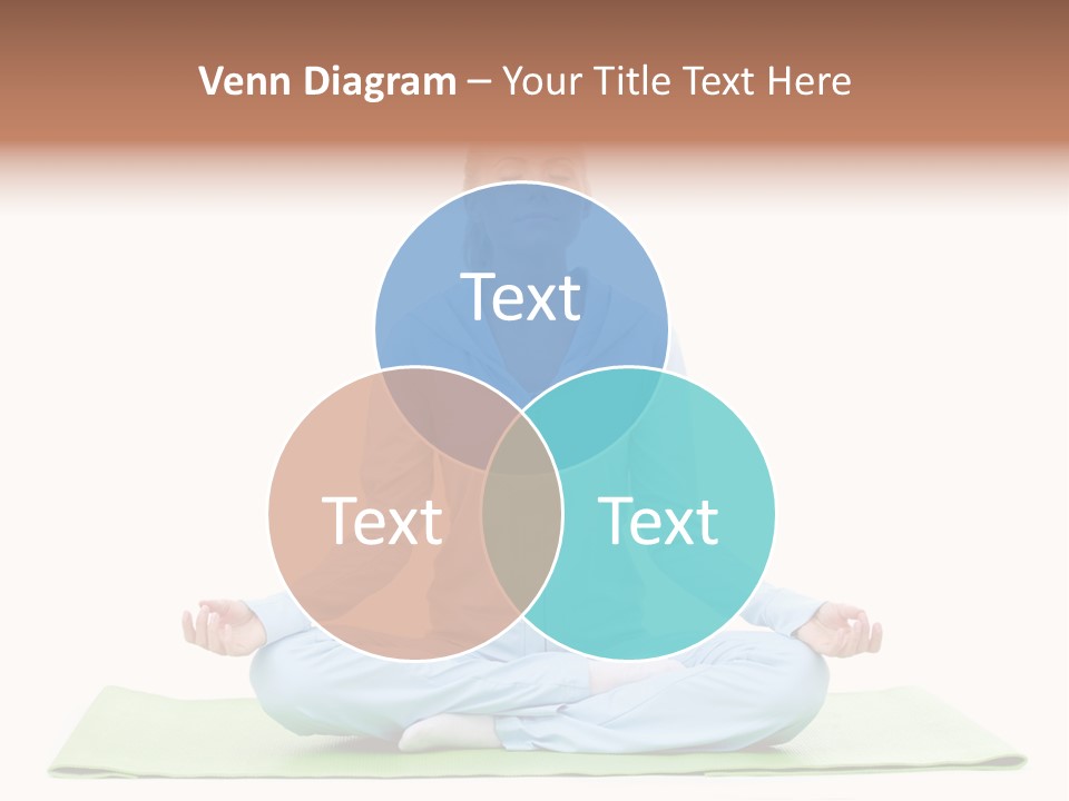 Relax Posing Leisure PowerPoint Template