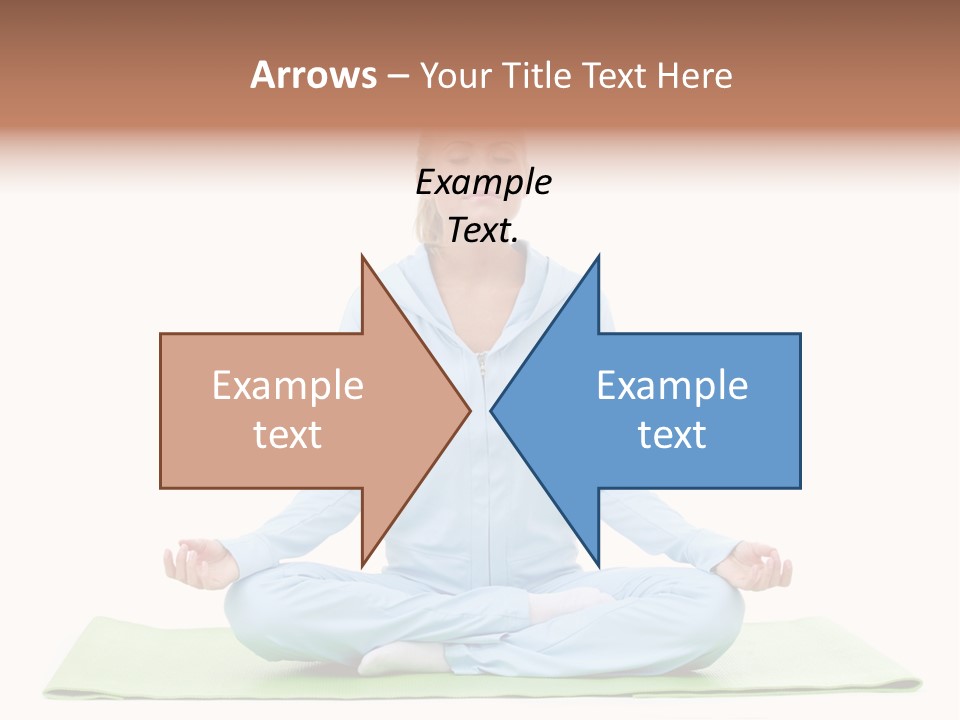 Relax Posing Leisure PowerPoint Template