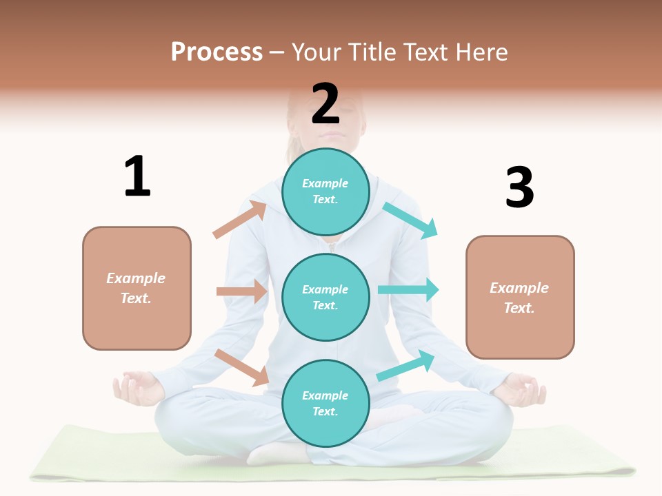 Relax Posing Leisure PowerPoint Template