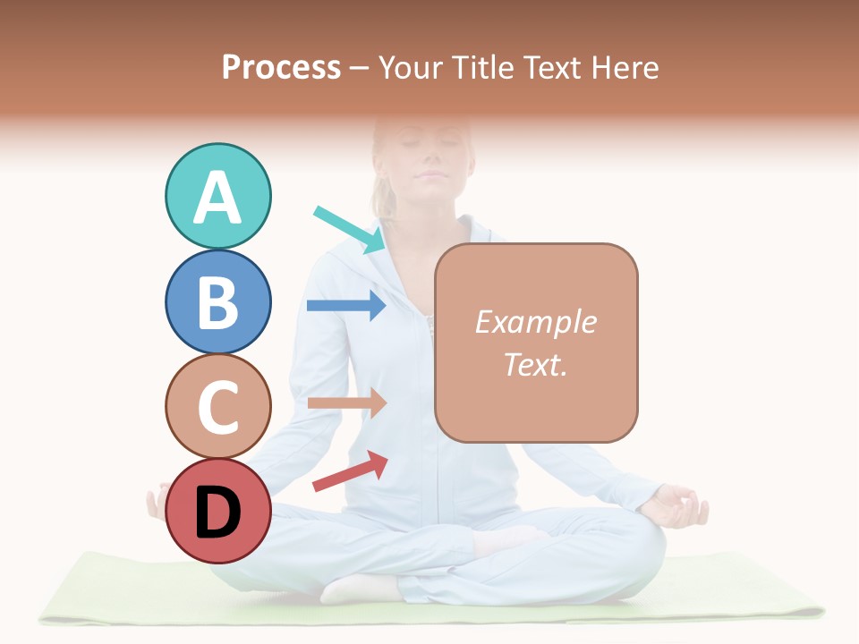 Relax Posing Leisure PowerPoint Template